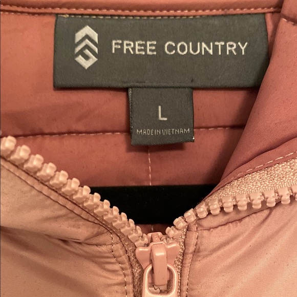 Free Country Blush Pink Quilted Puffer Jacket - Picture 2 of 5